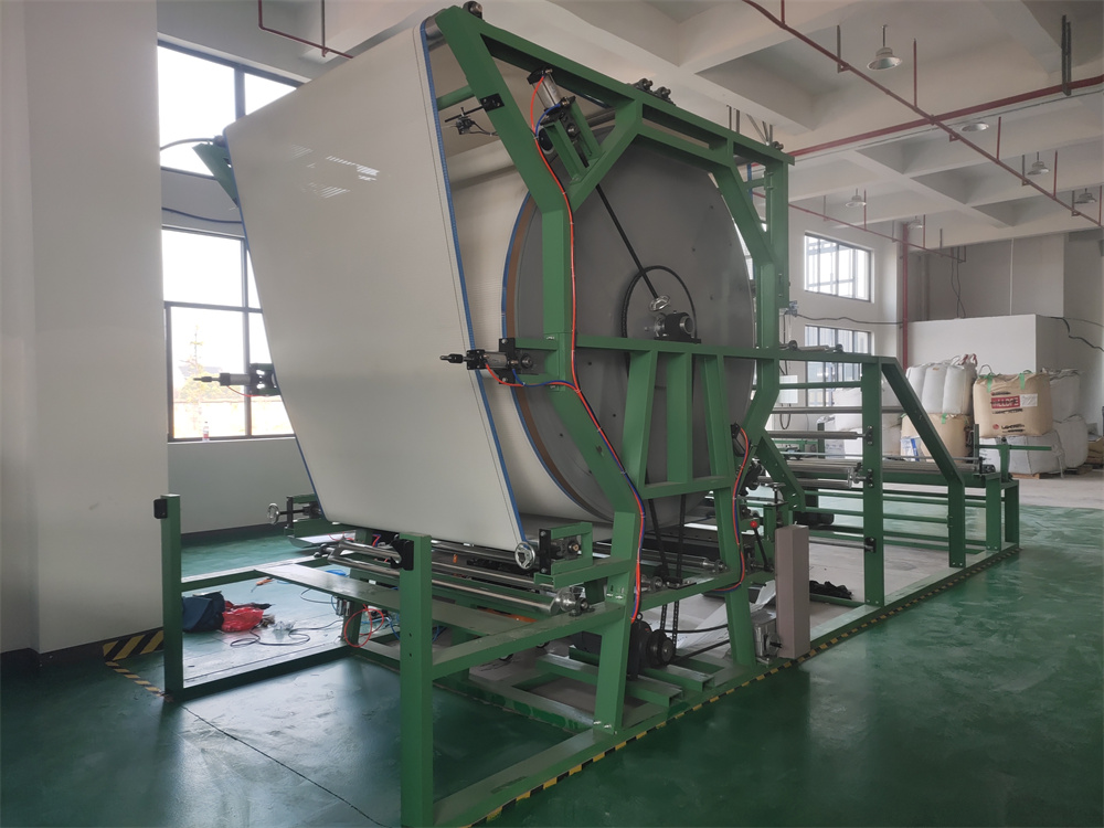 網(wǎng)帶復(fù)合機(jī)案例